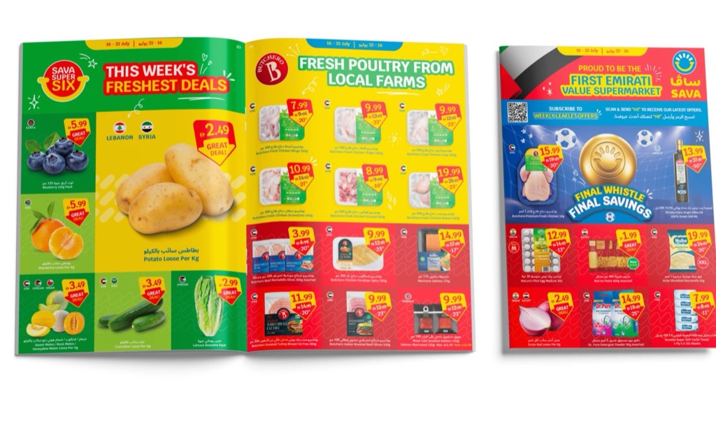 Sava supermarket leaflets